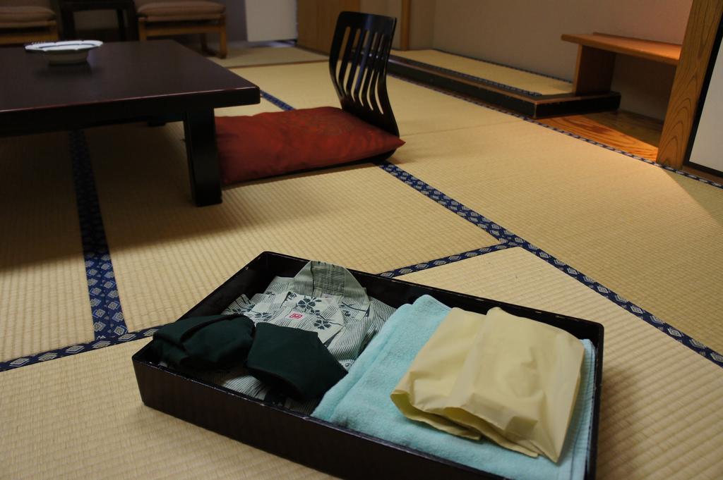 Nishiki-No-Yu Jimotoya Hotell Matsumoto Exteriör bild